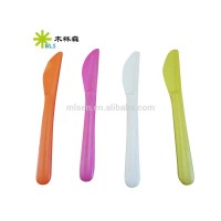 Eco-friendly colorful bamboo fiber knife for kids