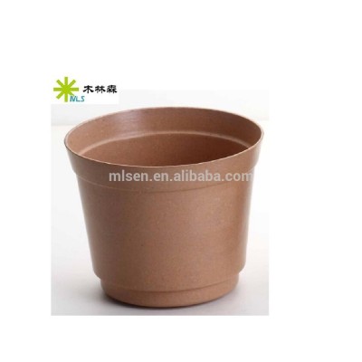 Eco-friendly recycled bamboo fiber flower pot