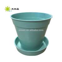 Hot sales degradable house decoration bamboo fiber flower pot